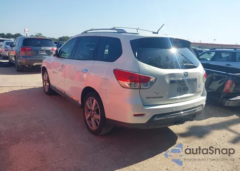 2013 Nissan Pathfinder Platinum из США, поврежденный, VIN 5N1AR2MN9DC629655